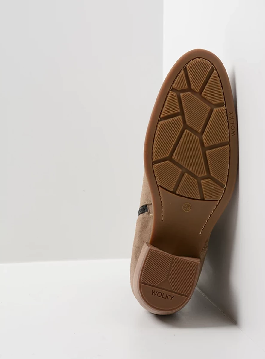 Wolky Laarzen 02881 Lubbock HV 40157 taupe zomer suede