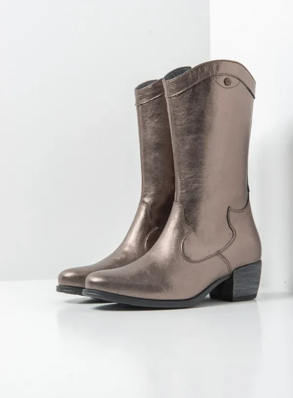 Wolky Caldwell HV - brons metallic leer Cowboylaarzen voor dames