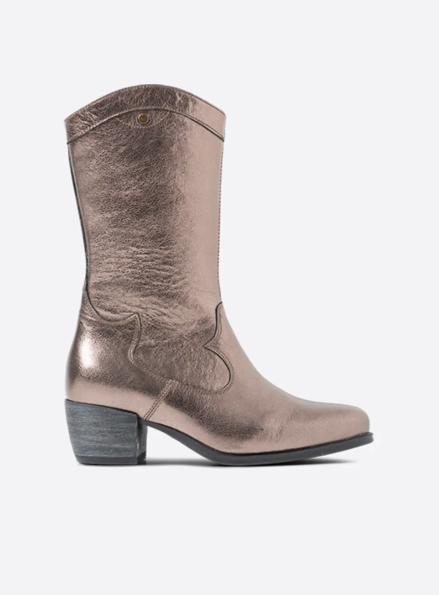 Wolky Laarzen 02885 Caldwell HV 23203 brons metallic leer