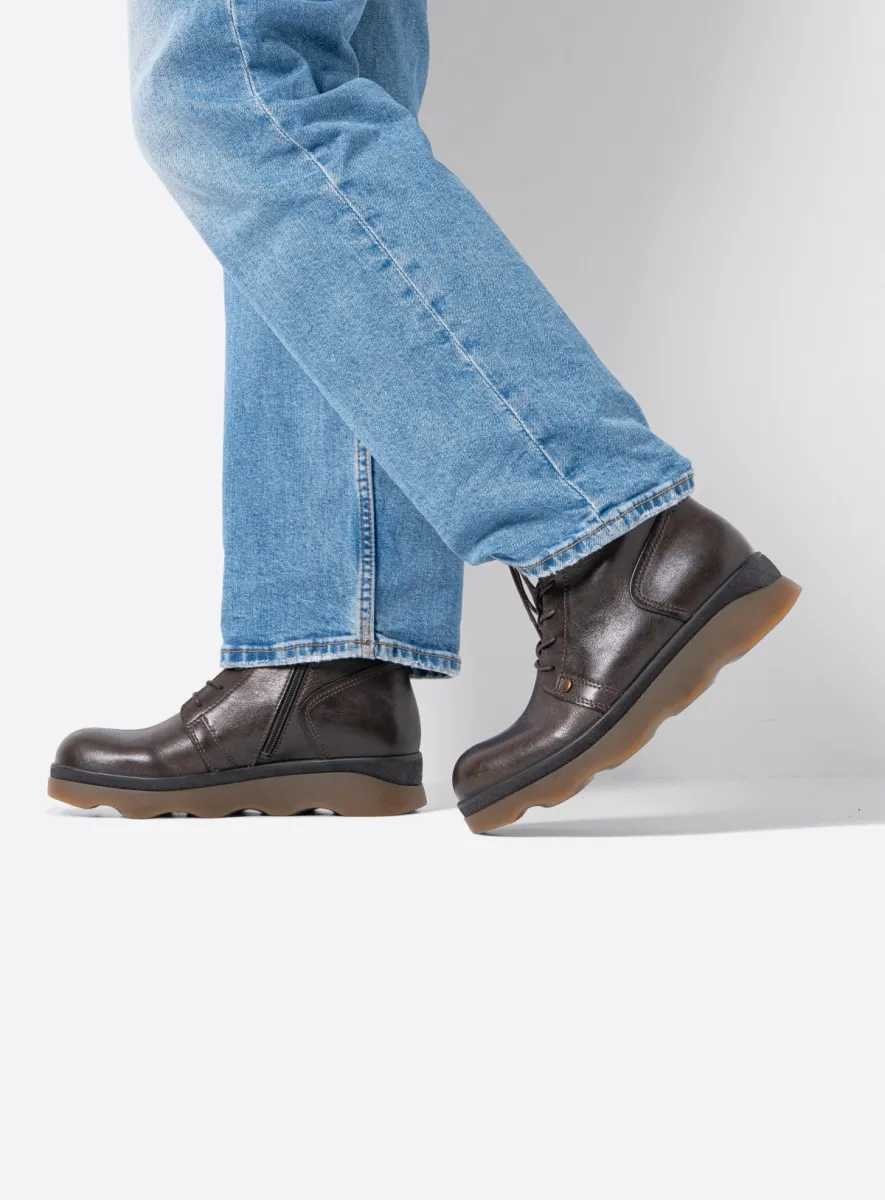Wolky Veterlaarzen 02982 Destiny HV 38300 bruin leer