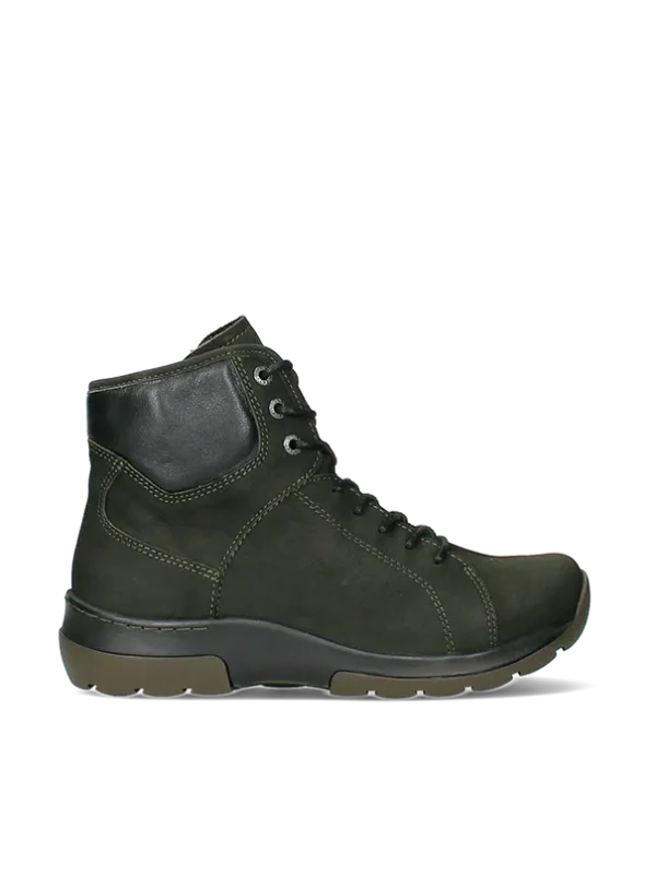 Wolky Ambient WR - cactus nubuck Hoge veterschoenen voor dames