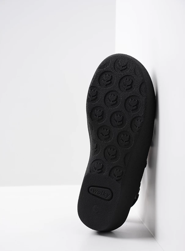 wolky sandalen 03224 jewel vegan 93000 zwart sole