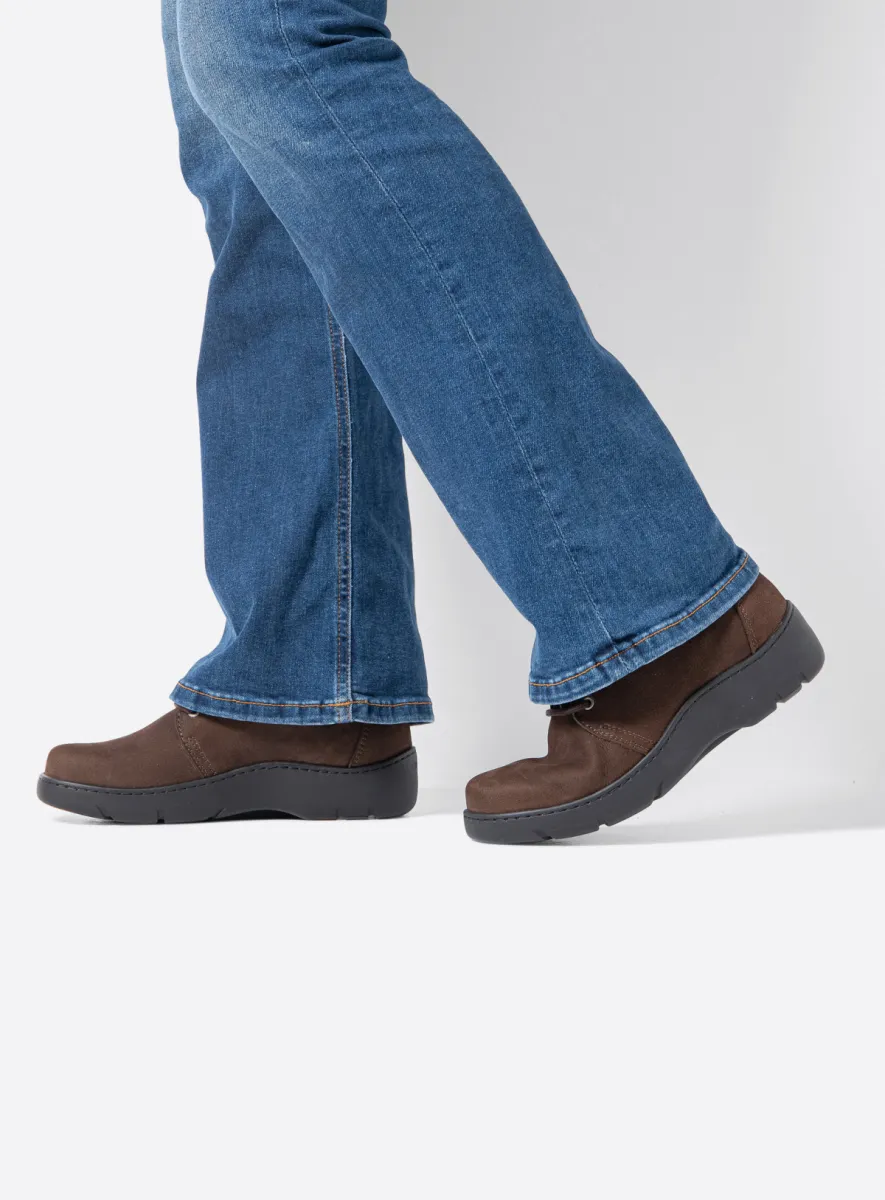 Wolky Hoge veterschoenen 03255 Tarda WR 11300 bruin nubuck