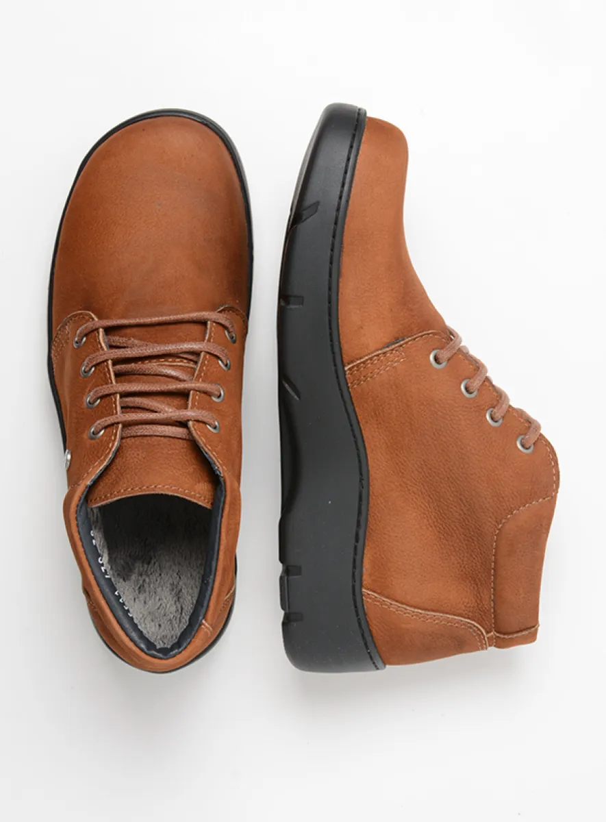 Wolky Hoge veterschoenen 03255 Tarda WR 11430 cognac nubuck