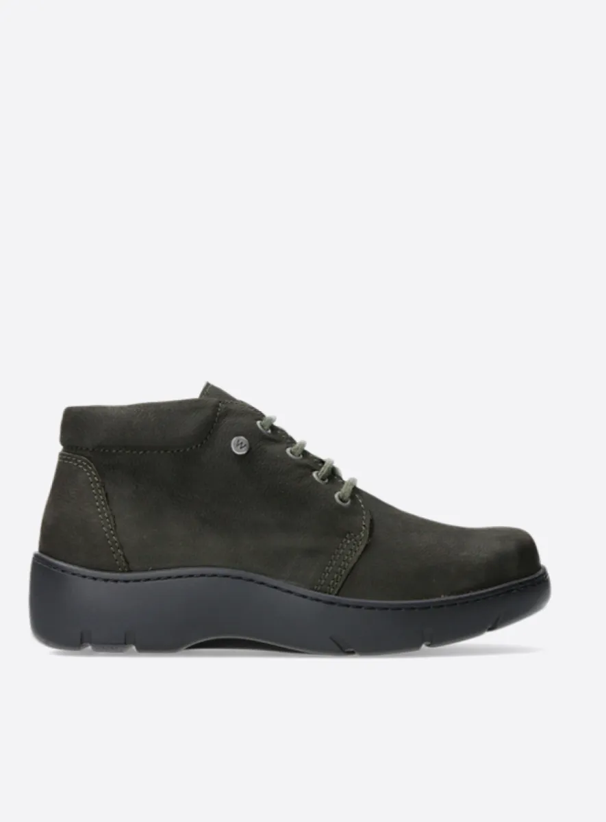 Wolky Tarda WR - cactus nubuck Hoge veterschoenen voor dames