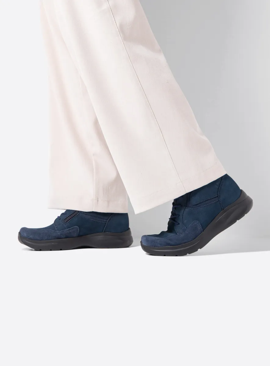 Wolky Veterschoenen 03257 Annemarie 11820 denimblauw nubuck