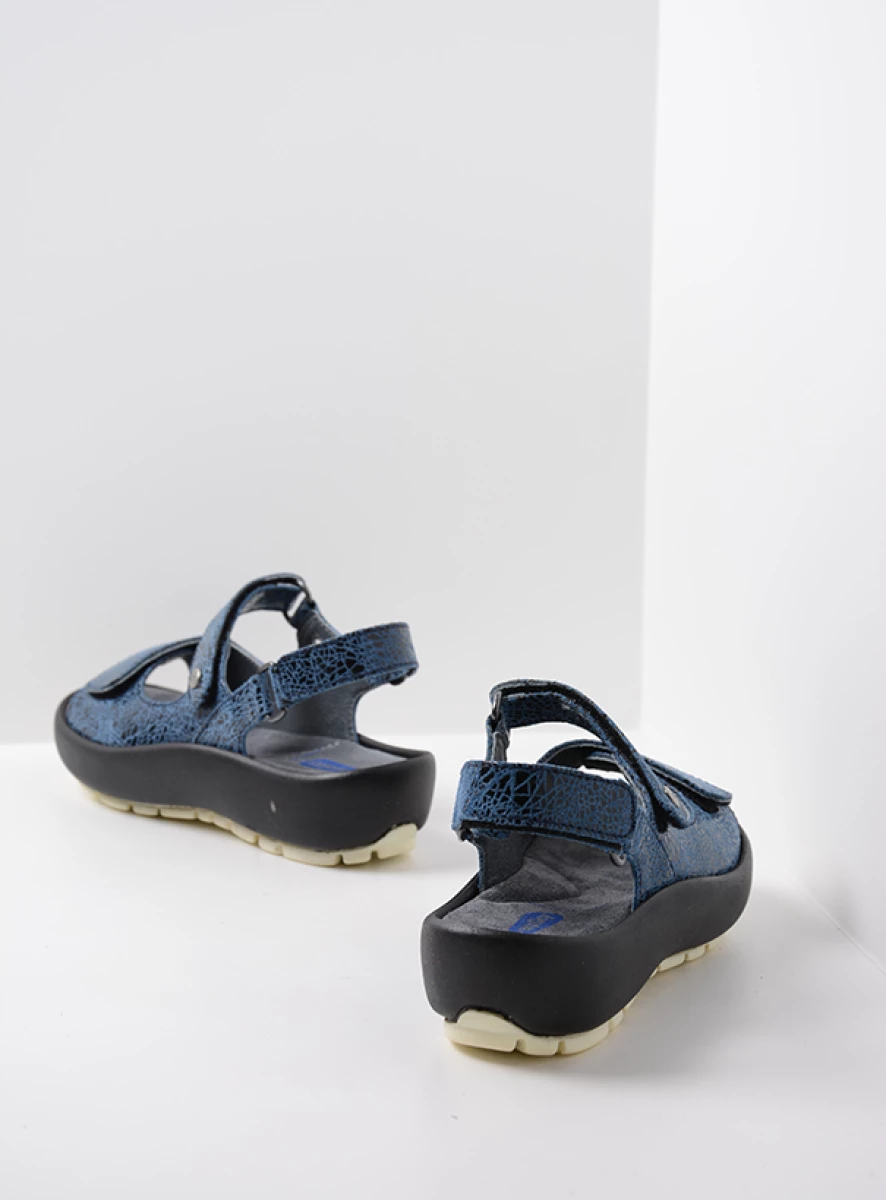Wolky Sandalen 03333 Brasilia 40820 denim blauw leer