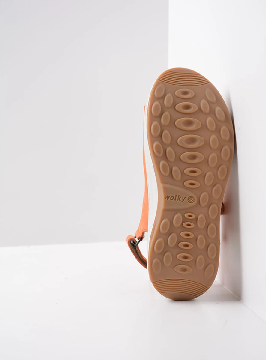 Wolky Sandalen 03350 Adura 10557 oranje nubuck
