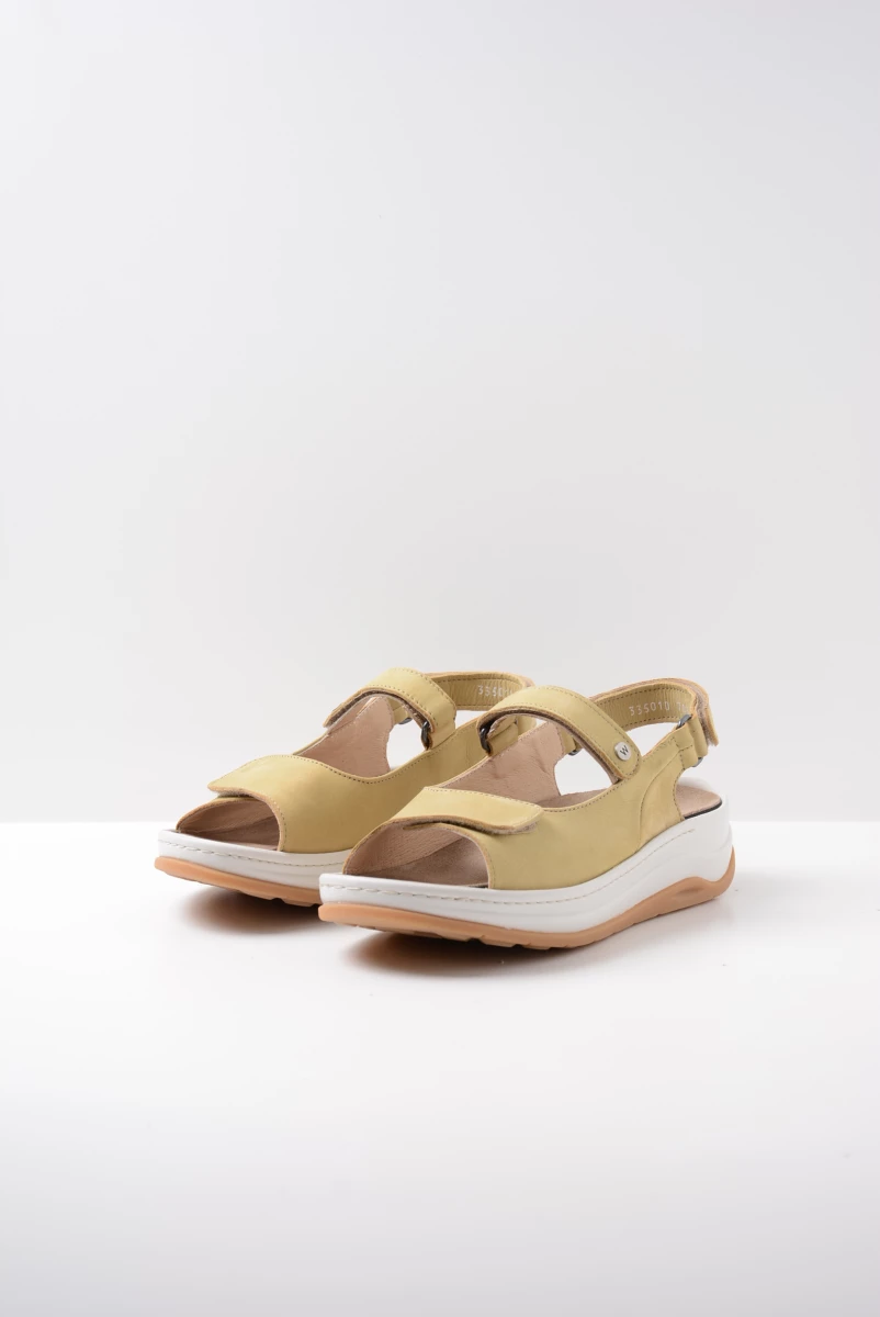 Wolky Sandalen 03350 Adura 10708 lichtgroen nubuck