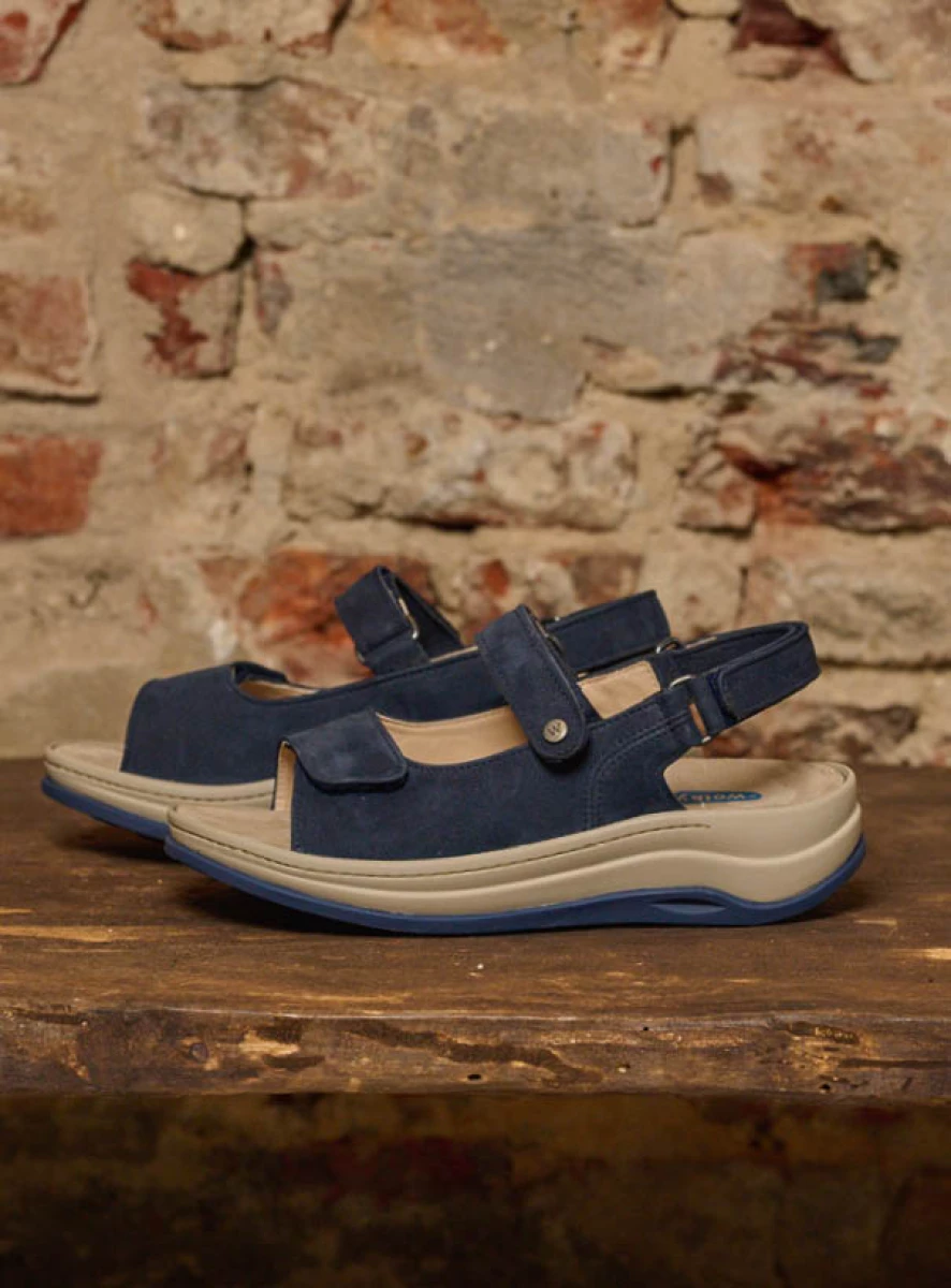 Wolky Sandalen 03350 Adura 10827 denim nubuck