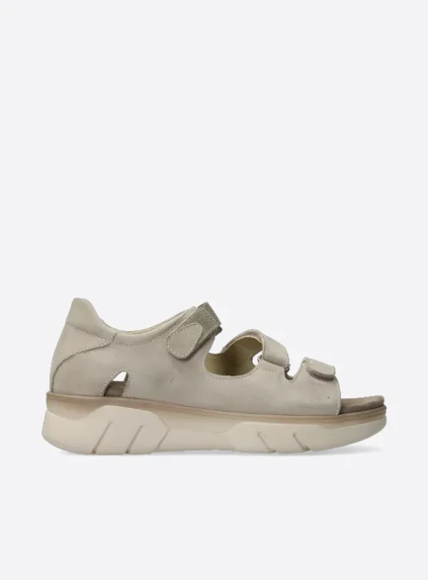 Wolky Blaze - safari nubuck Sandalen voor dames