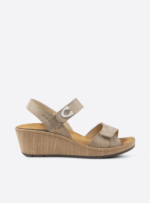 Wolky Sanibel - safari effectleer Sandalen voor dames
