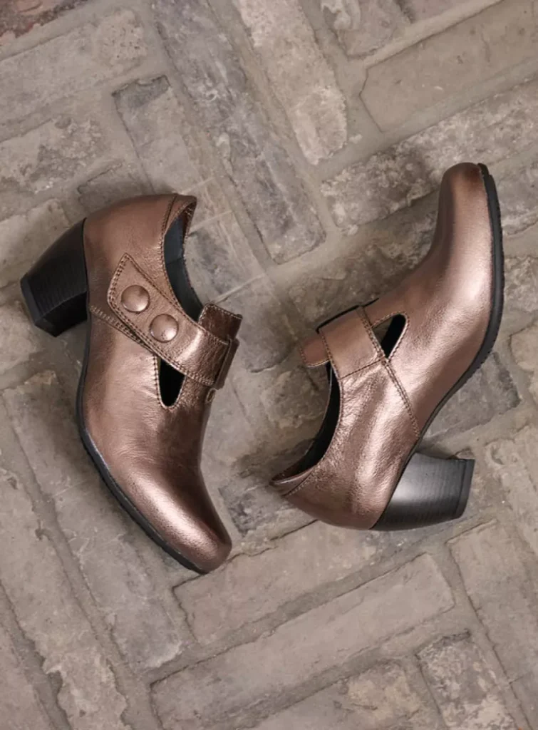 Wolky Nieuw 03727 Carey 23203 brons metallic leer