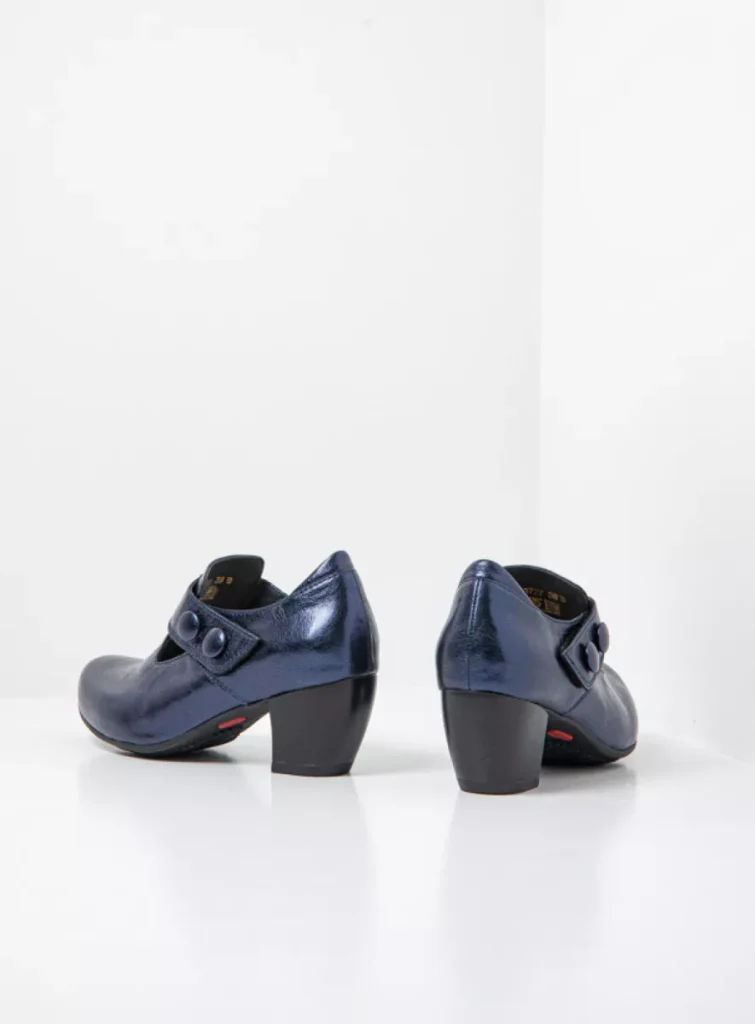Wolky Nieuw 03727 Carey 23800 blauw metallic leer