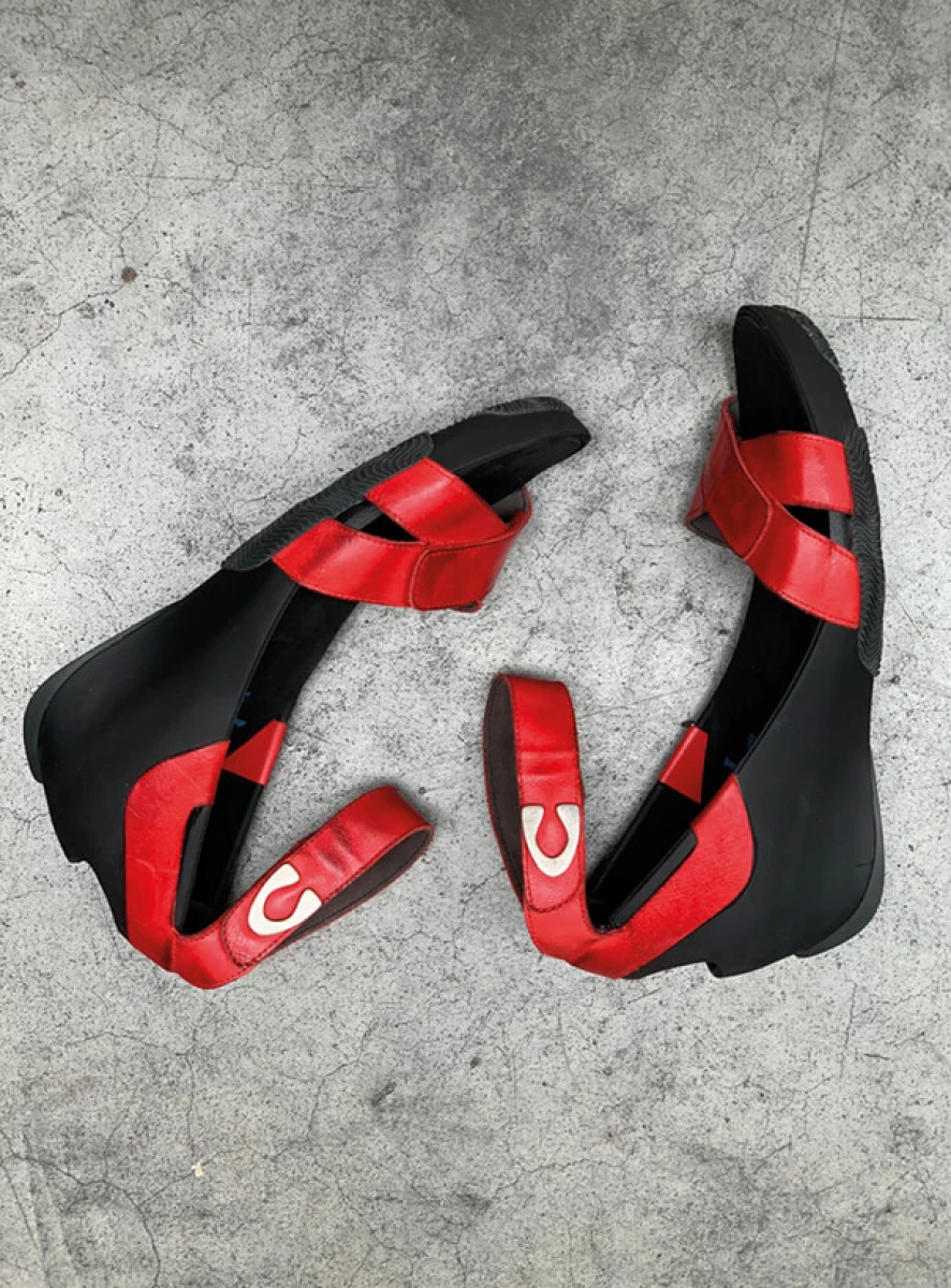 Wolky Sandalen 03776 Era 20500 rood leer