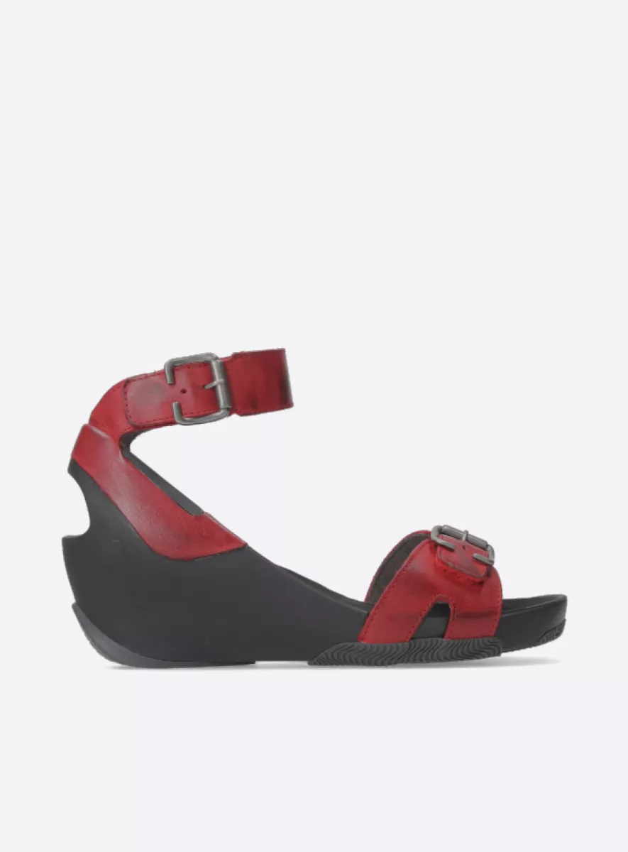 Wolky Nieuw 03777 Eraza 31500 rood leer