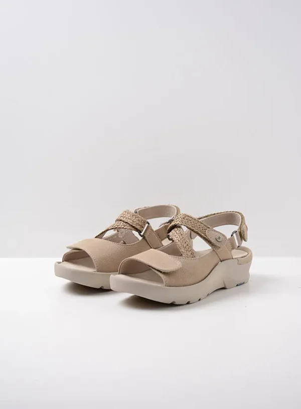 Wolky Lisse - safari nubuck Sandalen voor dames