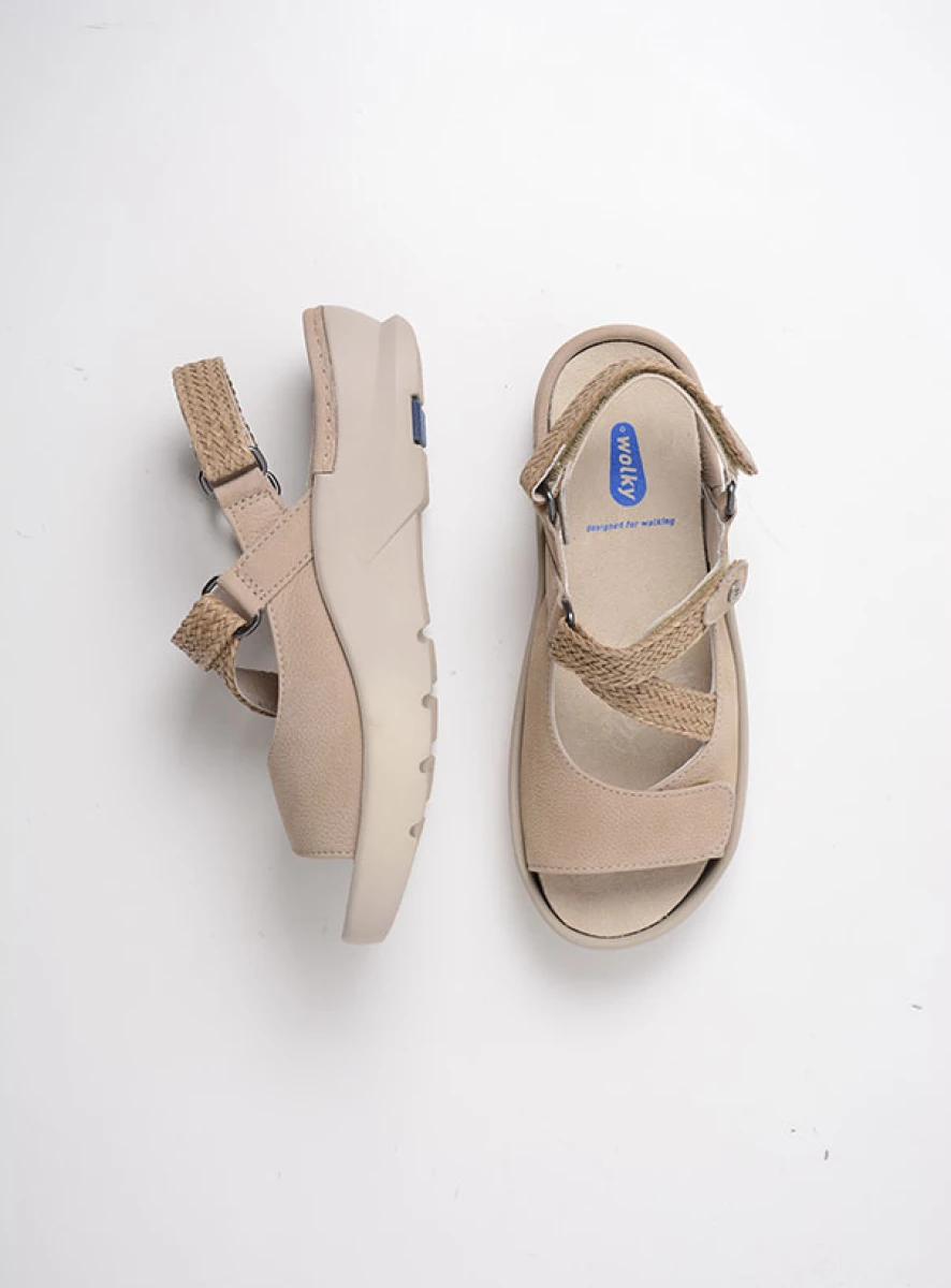 wolky sandalen 03925 lisse 11125 safari nubuck top