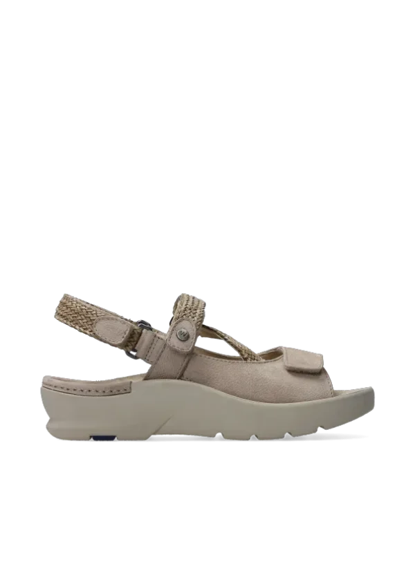 Wolky Lisse - safari nubuck Sandalen voor dames