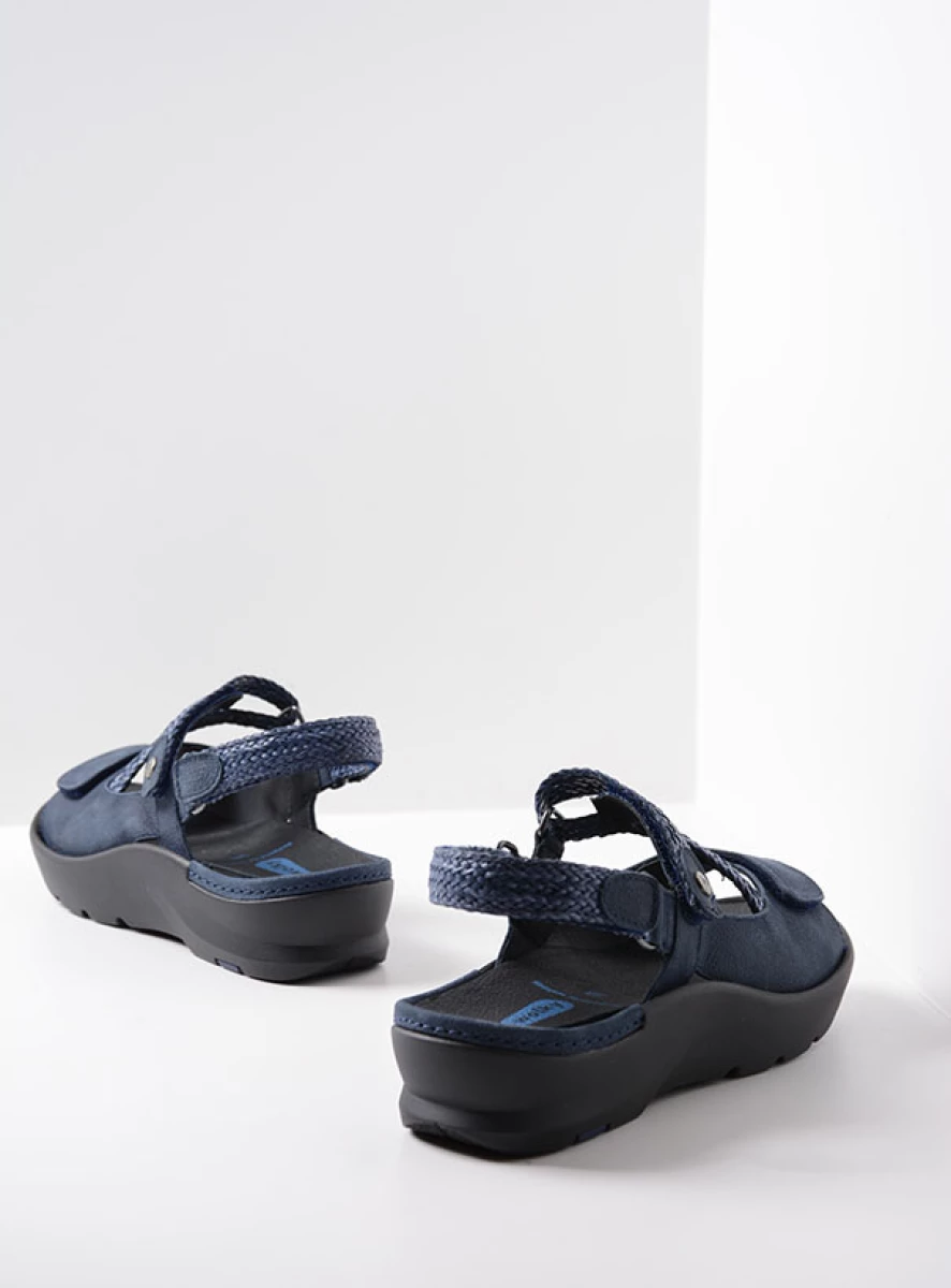 wolky sandalen 03925 lisse 11821 denim nubuck back