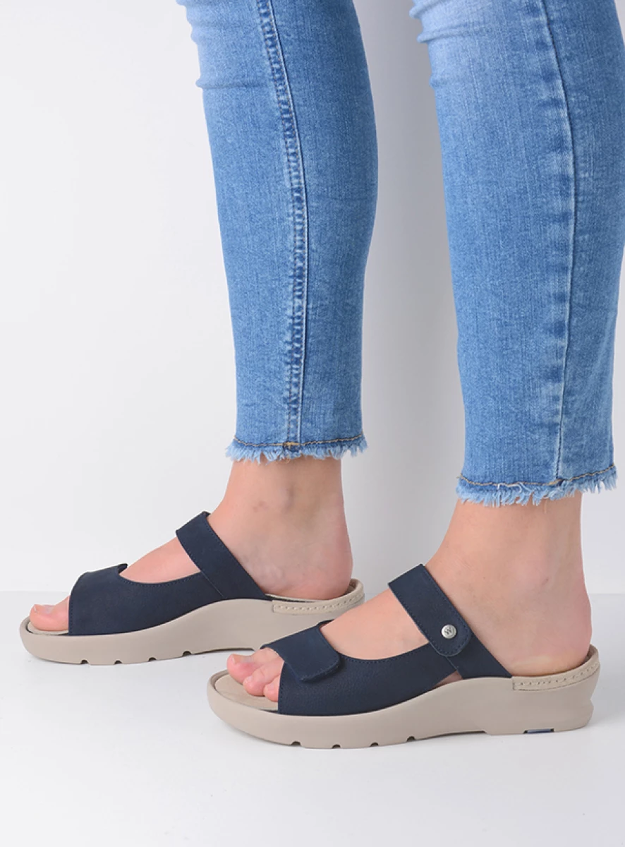 wolky slippers 03926 zaandam 11820 denim nubuck sfeer