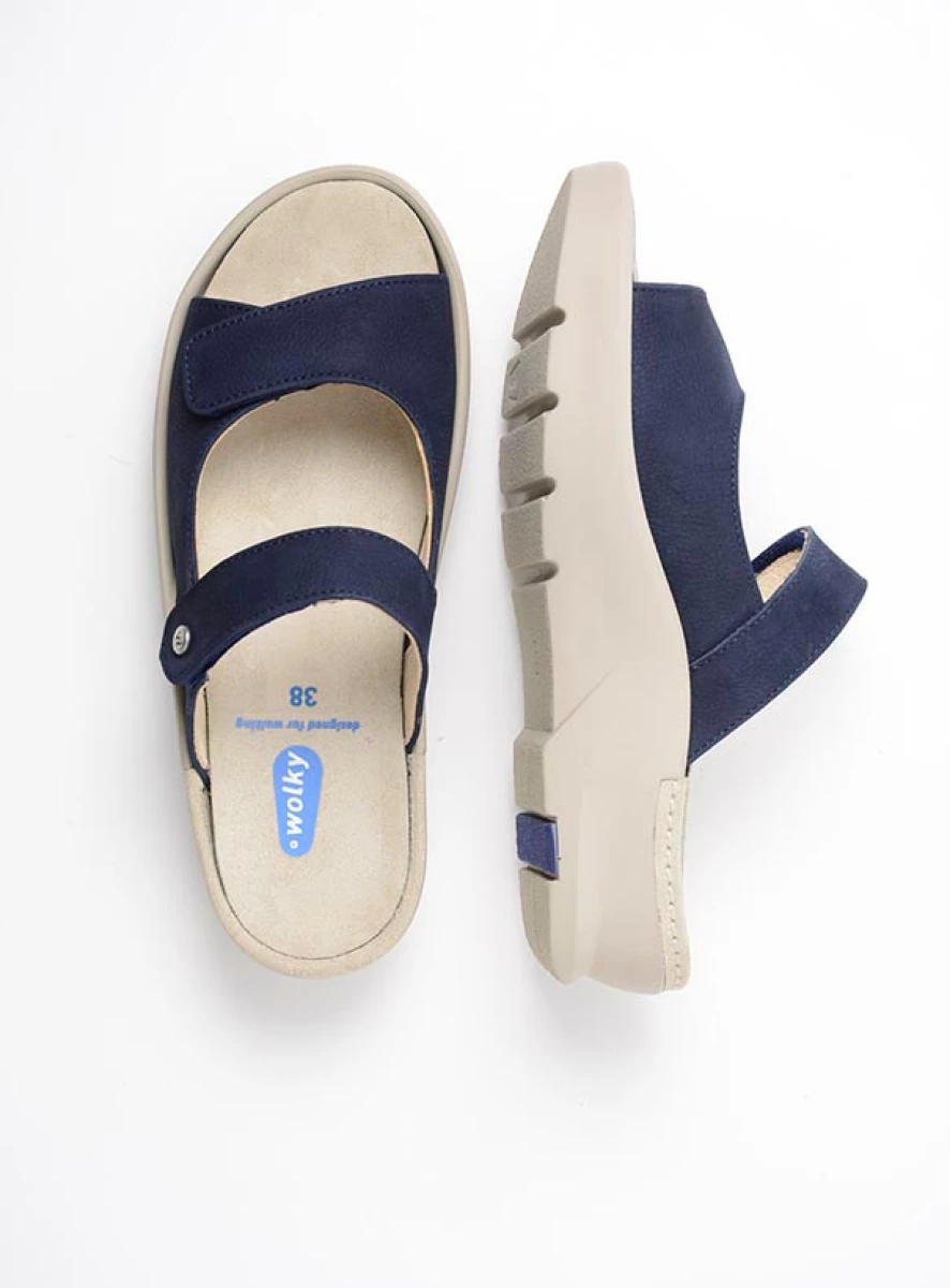 wolky slippers 03926 zaandam 11820 denim nubuck top