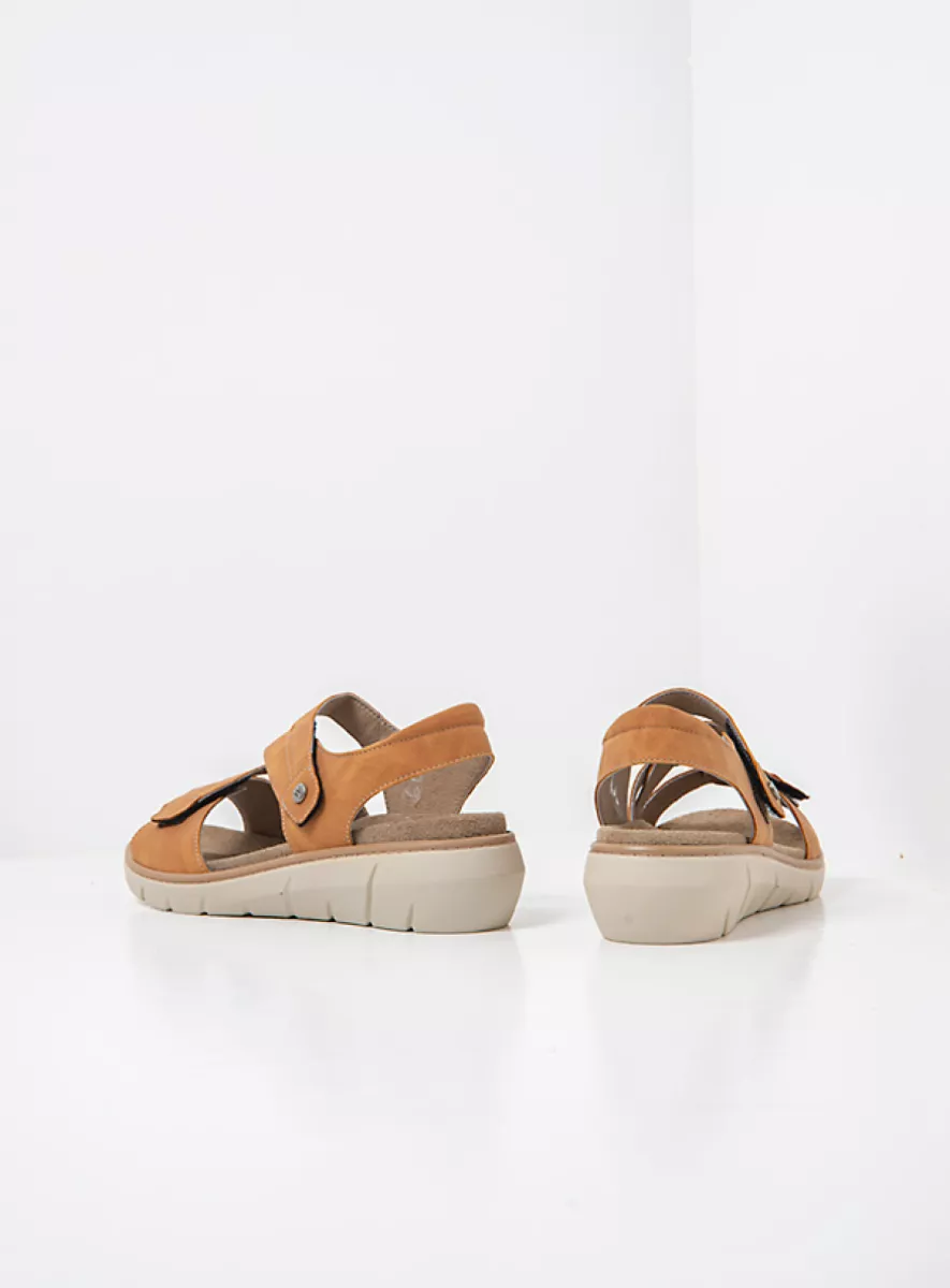 Wolky Sandalen 04106 Ikaria 05420 caramel vegan biocare