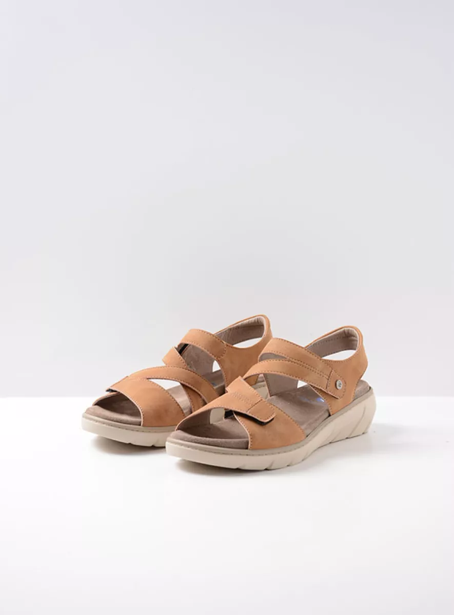 Wolky Sandalen 04106 Ikaria 05420 caramel vegan biocare