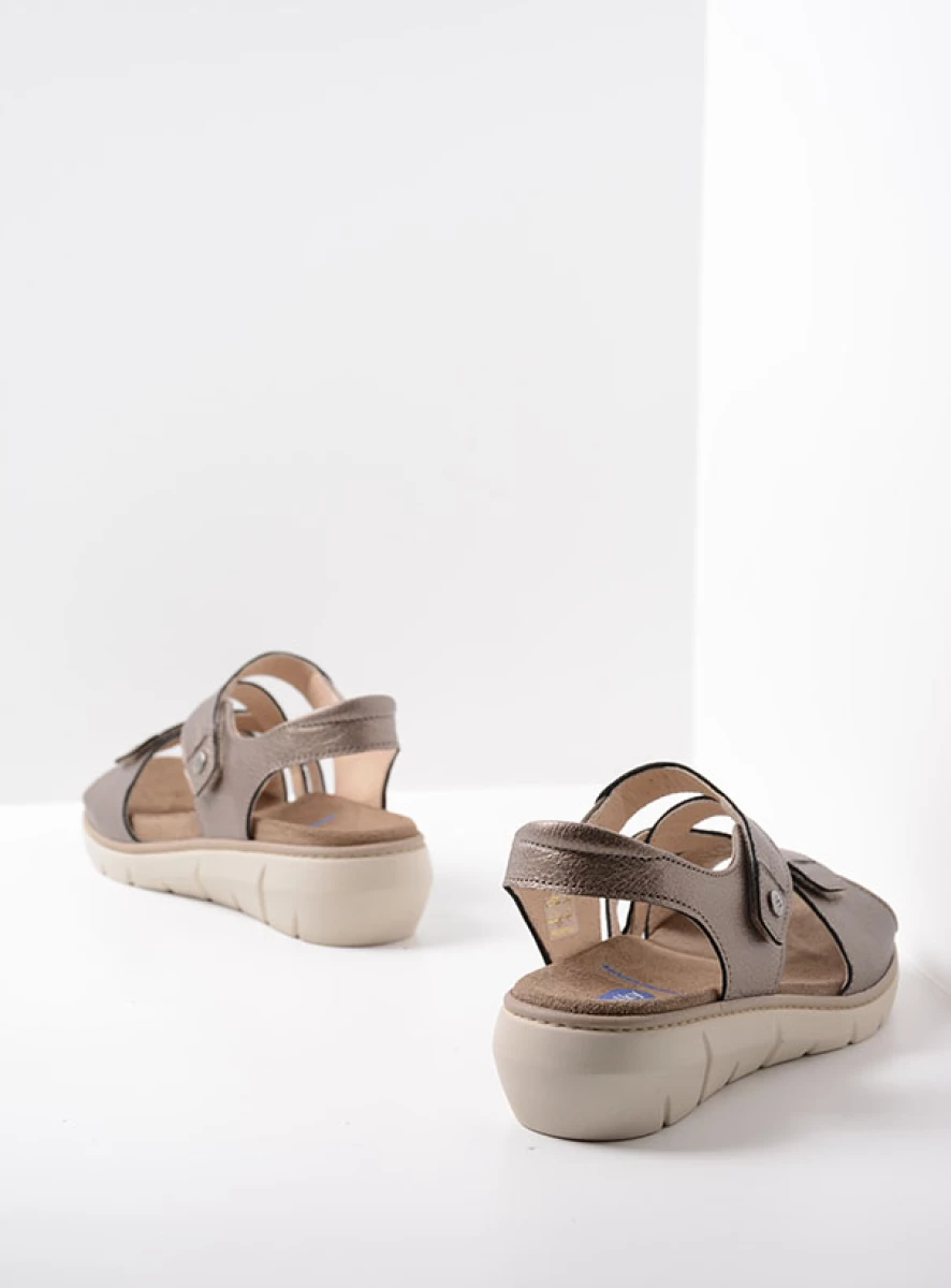 wolky sandalen 04106 ikaria 32320 brons leer back