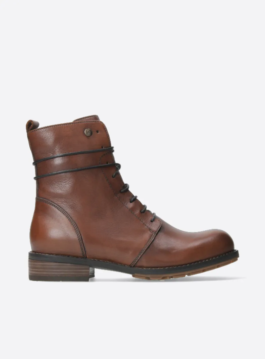 Wolky Enkellaarsjes en boots 04444 Murray+ 20430 cognac leer