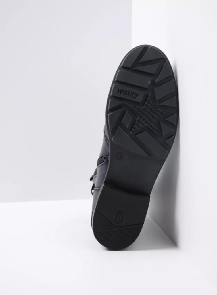Wolky Enkellaarsjes en boots 04444 Murray XW 20800 blauw leer