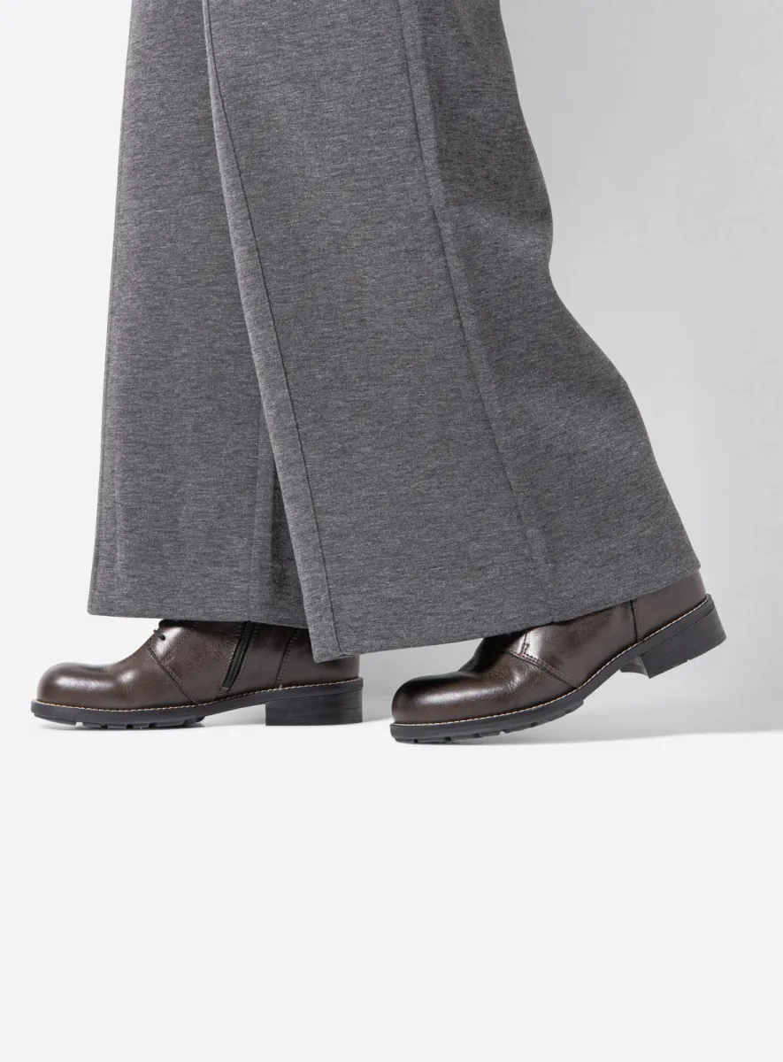 Wolky Enkellaarsjes en boots 04444 Murray+ 38300 bruin leer