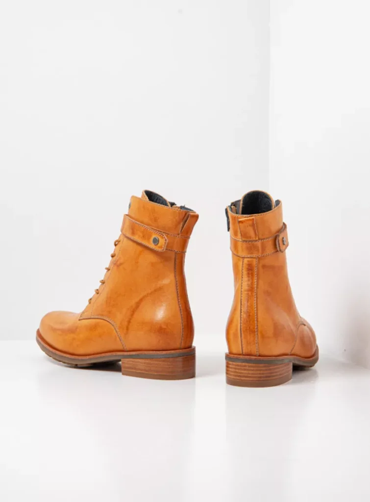 Wolky Nieuw 04485 Sutton XW 20420 karamel leer