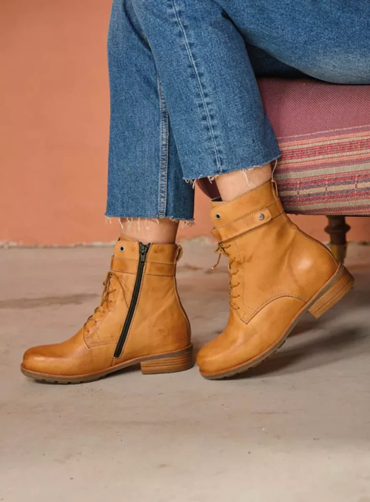 Wolky Nieuw 04485 Sutton XW 20420 karamel leer