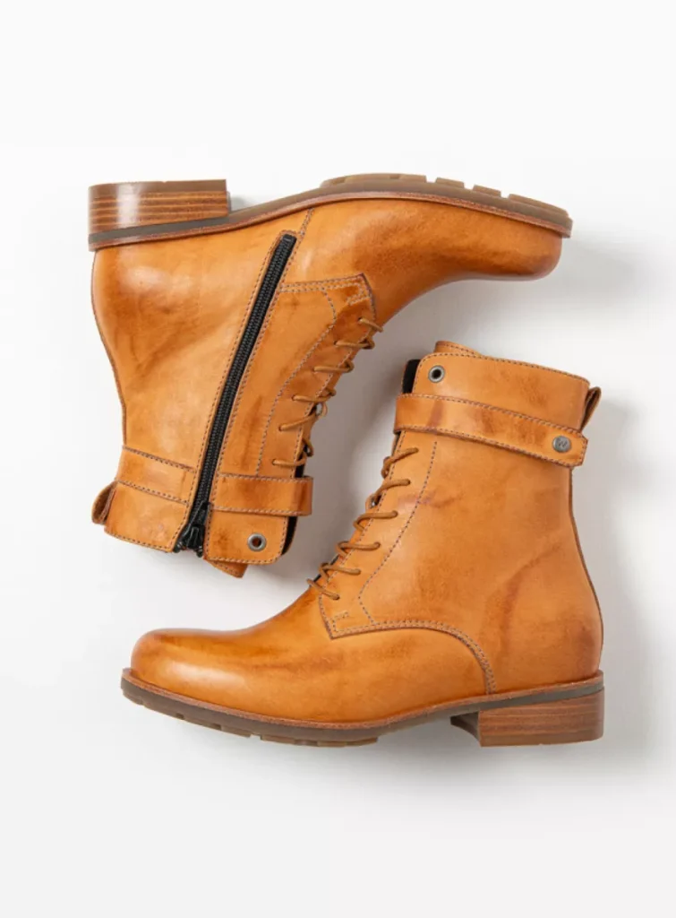 Wolky Nieuw 04485 Sutton XW 20420 karamel leer