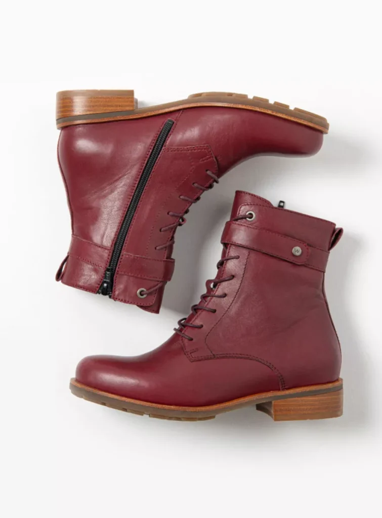 Wolky Nieuw 04485 Sutton XW 20551 bordeauxrood leer