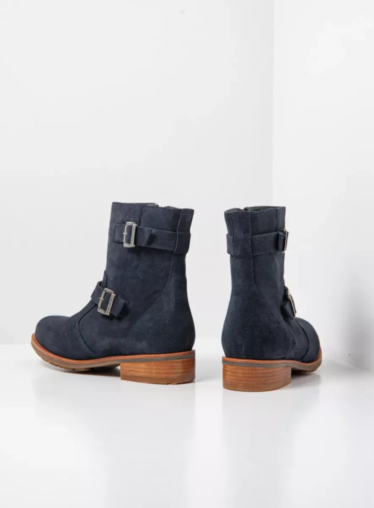 Wolky Nieuw 04486 Devon XW 40800 blauw geolied suede