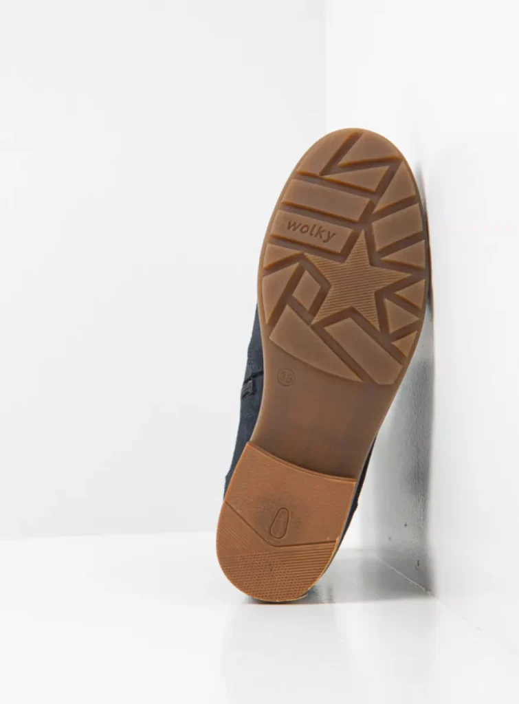 Wolky Nieuw 04486 Devon XW 40800 blauw geolied suede