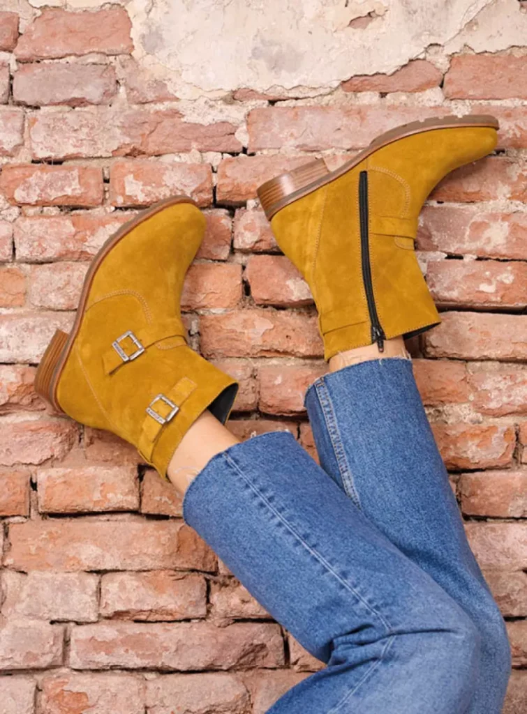 Wolky Nieuw 04486 Devon XW 40925 oker geolied suede