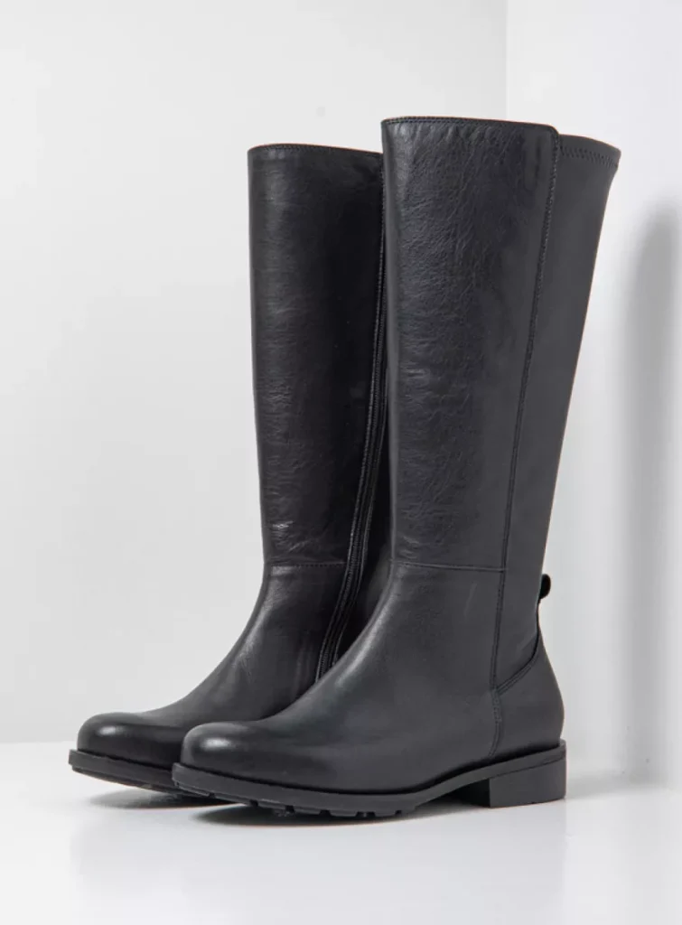 Wolky Nieuw 04487 Hampton XW 20000 zwart stretch combi leer