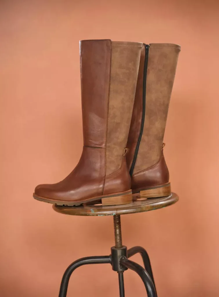 Wolky Nieuw 04487 Hampton XW 20430 cognac stretch combi leer