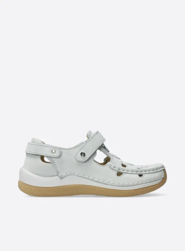 Wolky Esperanza - gebroken wit effectleer Bandschoenen voor dames