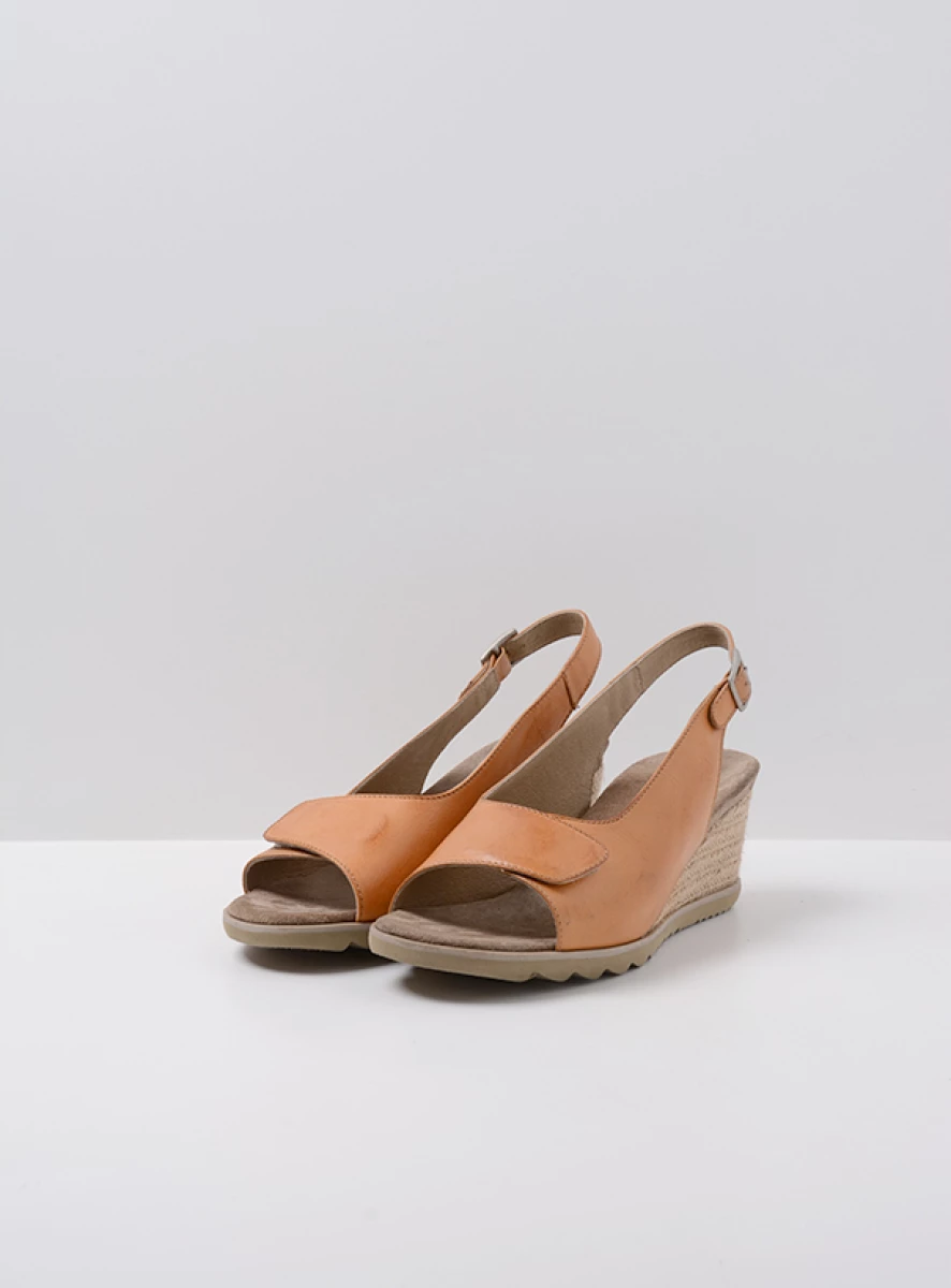 Wolky Sandalen 04680 Murcia 20400 naturel leer