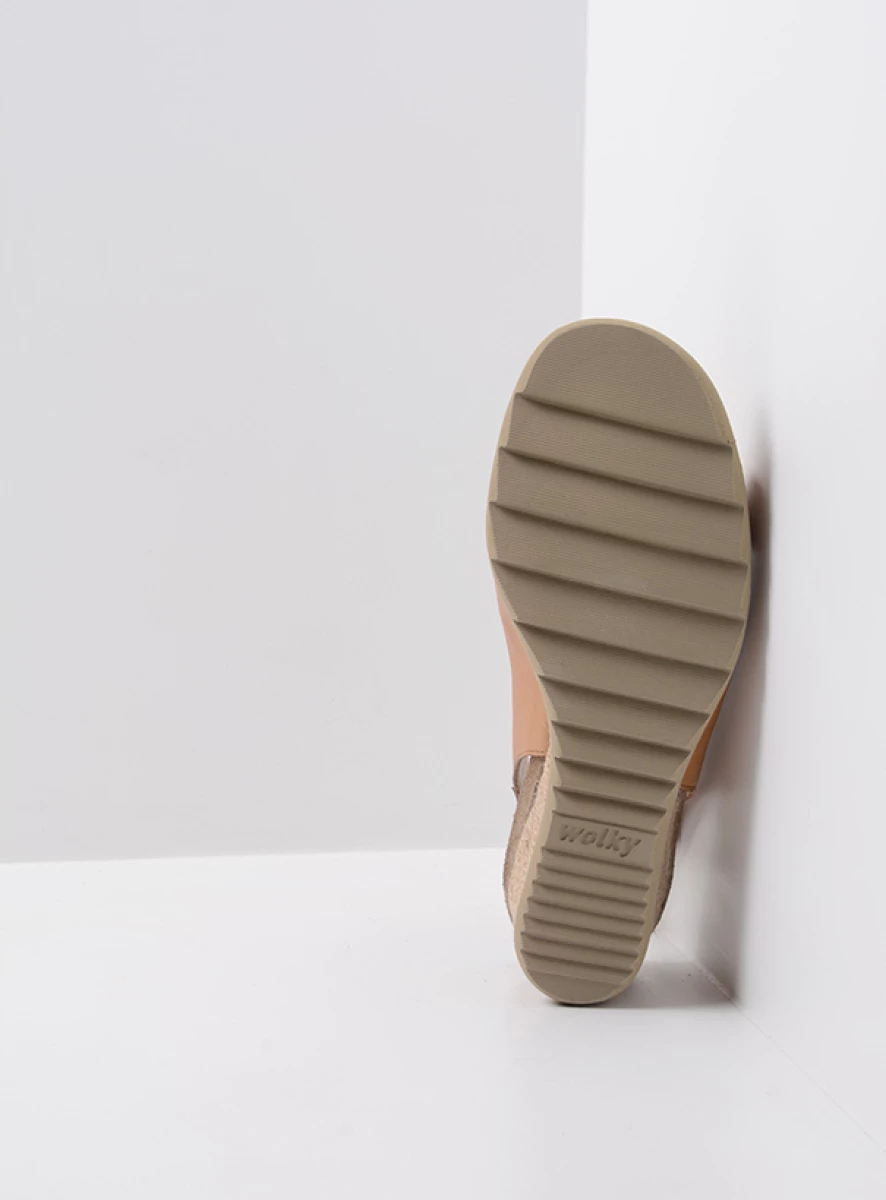Wolky Sandalen 04680 Murcia 20400 naturel leer