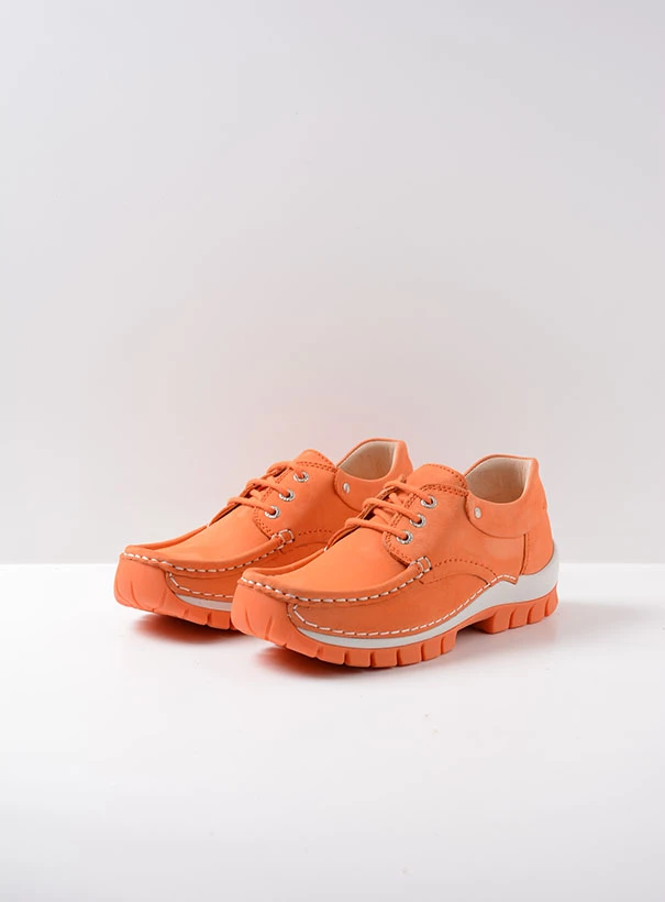 wolky extra comfort 04701 fly summer 10557 oranje nubuck front