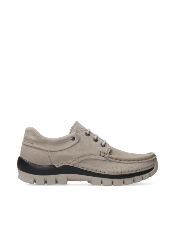 Wolky Fly - safari nubuck Veterschoenen voor dames