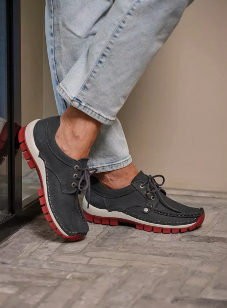 Wolky Nieuw 04734 Seamy Fly 11210 antraciet nubuck