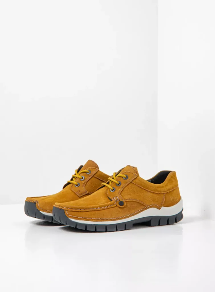 Wolky Nieuw 04734 Seamy Fly 11940 mosterd nubuck
