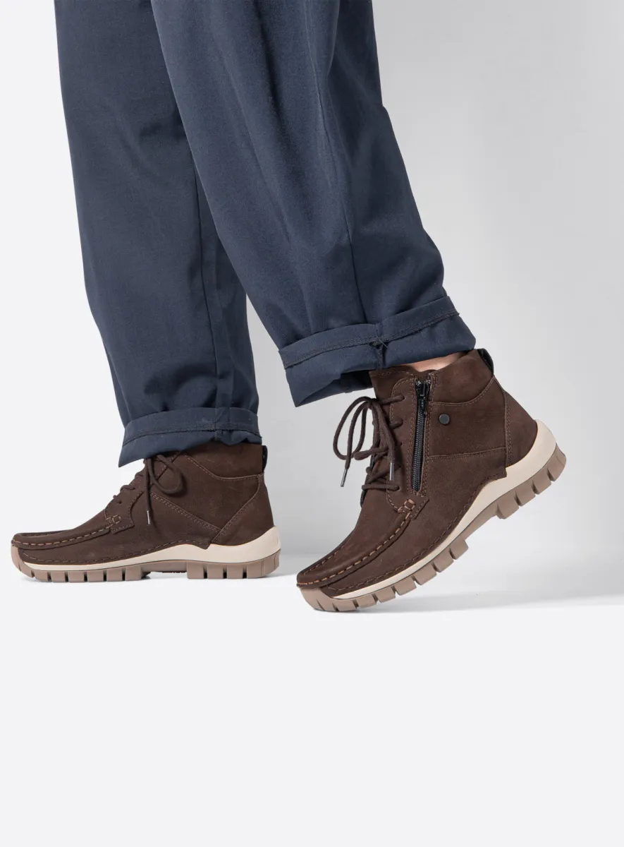 Wolky Mocassin-maakwijze 04740 Boost 11300 bruin nubuck