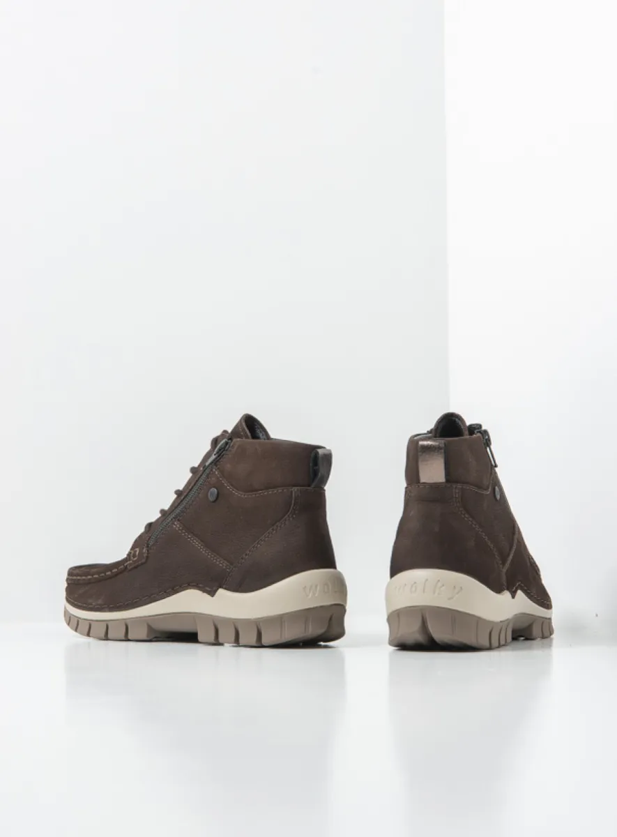 Wolky Mocassin-maakwijze 04740 Boost 11300 bruin nubuck